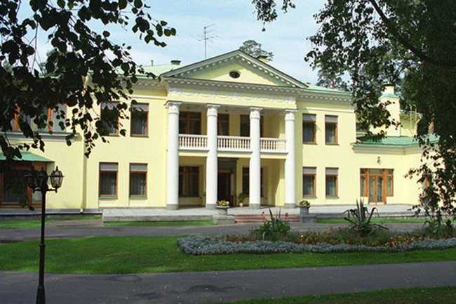 Novo-Ogaryovo - officially residence of the President of Russia Vladimir Putin