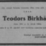 Teodors Birkhāns