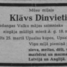 Klāvs Dinvietis