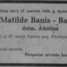 Matilde Banis - Banne