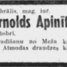Arnolds Apinītis