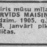 Arvīds Maisiņš