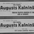 Augusts  Kalniņš