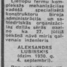 Aleksandrs Lubinskis